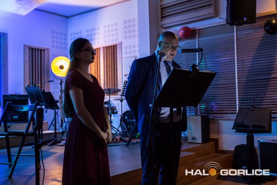 muzycy podczas koncertu w szkole muzycznej w gorlicach