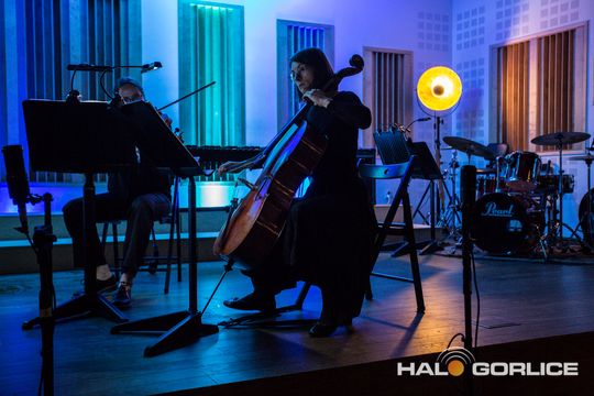 muzycy podczas koncertu w szkole muzycznej w gorlicach