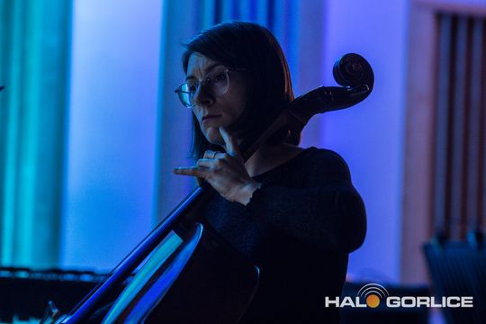 muzycy podczas koncertu w szkole muzycznej w gorlicach