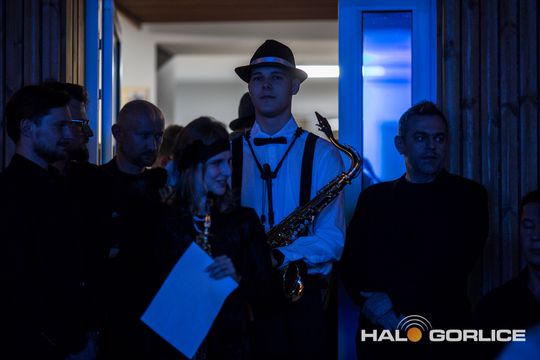 muzycy podczas koncertu w szkole muzycznej w gorlicach