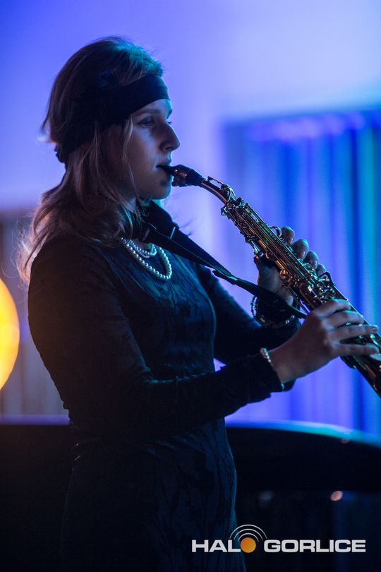 muzycy podczas koncertu w szkole muzycznej w gorlicach