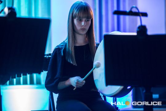 muzycy podczas koncertu w szkole muzycznej w gorlicach