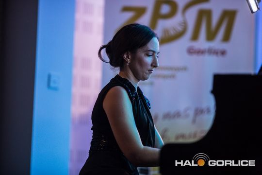 muzycy podczas koncertu w szkole muzycznej w gorlicach
