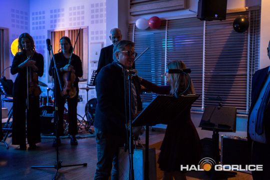 muzycy podczas koncertu w szkole muzycznej w gorlicach