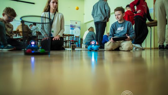 zdjęcie przedstawia klocki lego i roboty