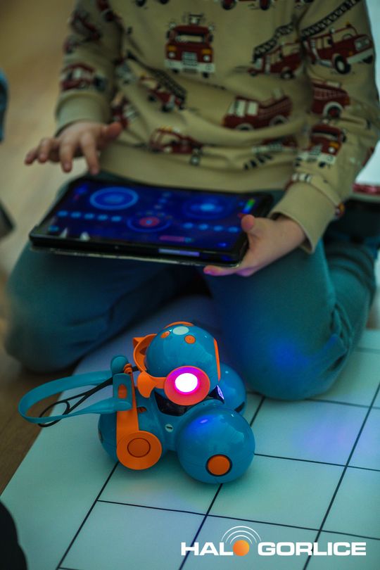 zdjęcie przedstawia klocki lego i roboty