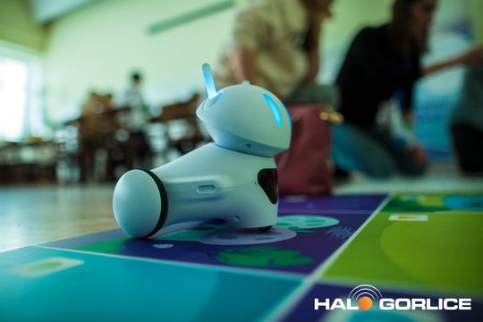 zdjęcie przedstawia klocki lego i roboty