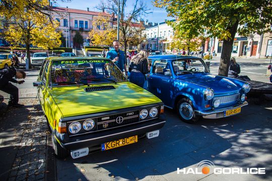 stare samochody na gorlickim Rynku
