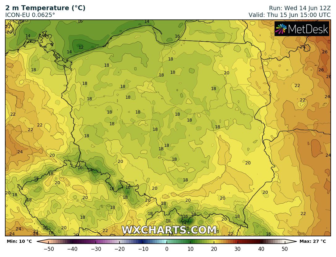 pogoda gorlice