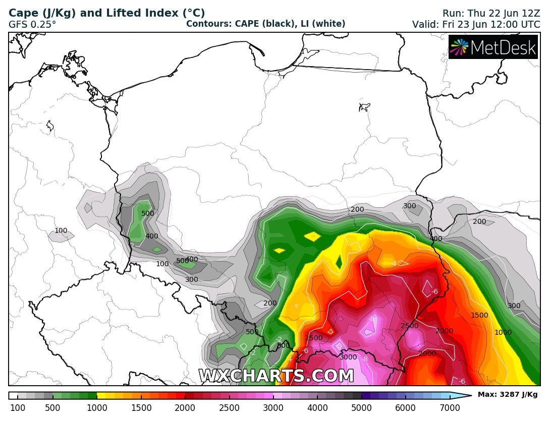 pogoda gorlice mapa pogody prognoza burze