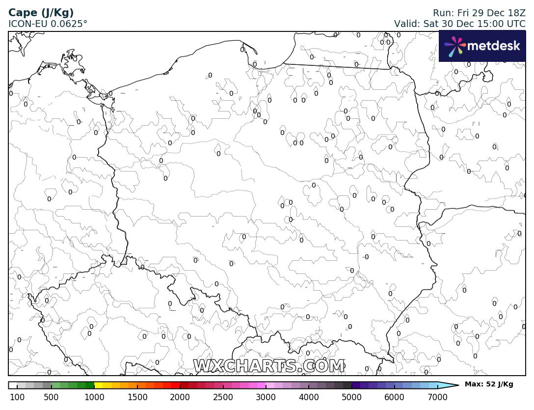 mapa pogody polski