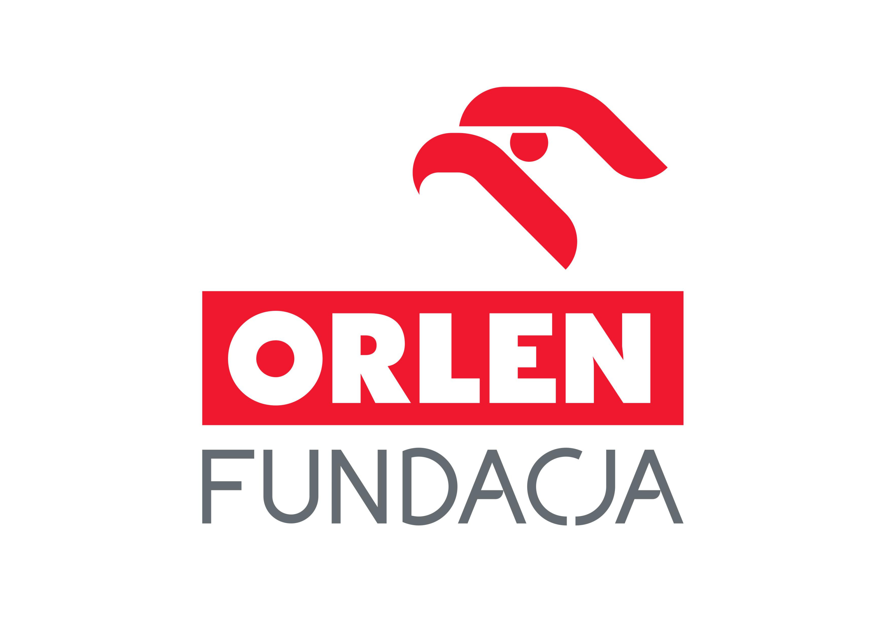 logotyp fundacji orlen